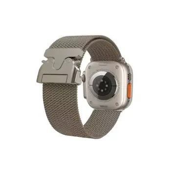 Lopard Apple Watch 42mm Milano Metal Kordon - Desert