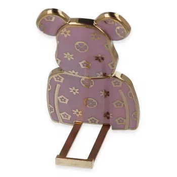 Lopard Astro Stand Ayıcık Desenli - Mor