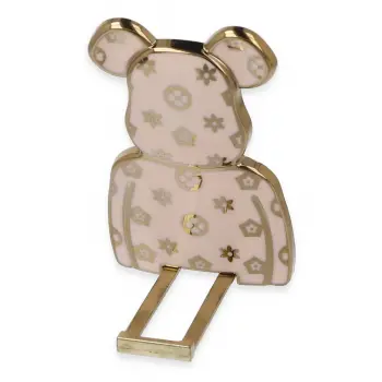 Lopard Astro Stand Ayıcık Desenli - Pembe