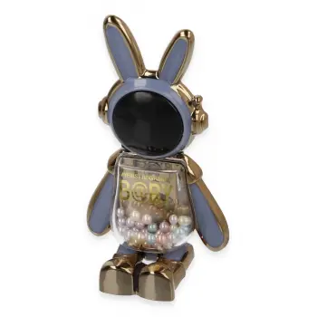 Lopard Astro Stand Tavşan Astronot - Açık Mavi