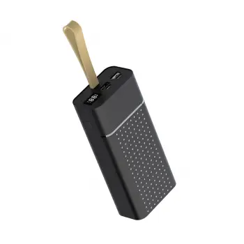 Lopard B-33 Hızlı Şarj Özellikli Askılı Led Göstergeli Taşınabilir Powerbank 30000mAh