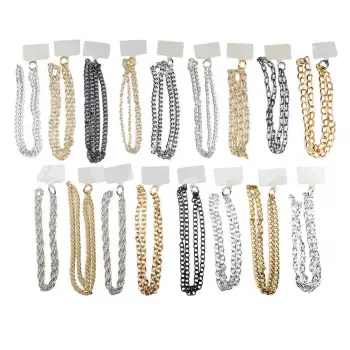 Lopard Cep Telefonu Askısı Metal Zincir 95 cm