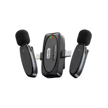 Lopard Gd-ws303 2in1 Type-c Ve Lightning Portlu Kablosuz Yaka Mikrofonu