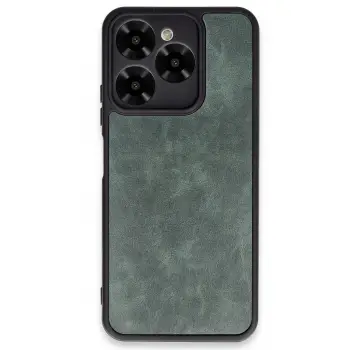 Lopard General Mobile Era 30 Kılıf Aras Deri Kapak - Koyu Yeşil