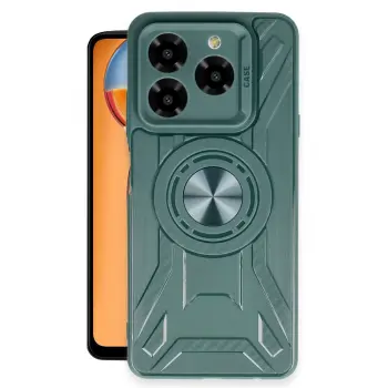 Lopard General Mobile Era 30 Kılıf Lincoln Silikon - Koyu Yeşil