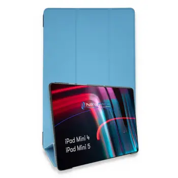 Lopard İpad Mini 5 Kılıf Tablet Smart Kılıf - Mavi