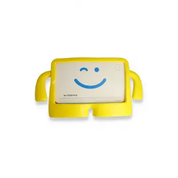 Lopard İpad Pro 11 (2021) Kılıf Karakter Tablet Silikon - Sarı