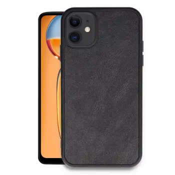 Lopard İphone 11 Kılıf Aras Deri Kapak - Siyah