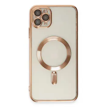 Lopard İphone 11 Pro Kılıf Kross Magneticsafe Kapak - Rose