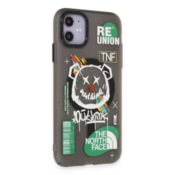 Lopard İphone 12 Kılıf Apollo Magneticsafe Desenli Kapak - Apollo Siyah - 2