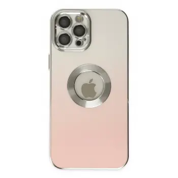 Lopard İphone 12 Pro Kılıf Best Silikon - Pembe