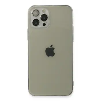 Lopard İphone 12 Pro Kılıf Fly Lens Silikon - Şeffaf