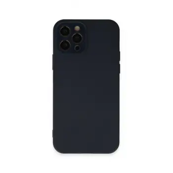 Lopard İphone 12 Pro Kılıf Lansman Glass Kapak - Lacivert