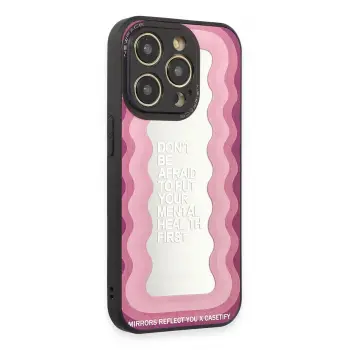 Lopard İphone 12 Pro Kılıf Mirror Desenli Kapak - Mirror - 11