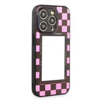 Lopard İphone 12 Pro Kılıf Mirror Desenli Kapak - Mirror - 8