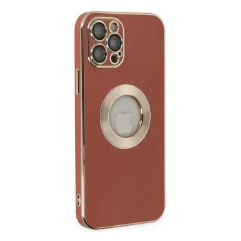 Lopard İphone 12 Pro Kılıf Store Silikon - Kırmızı