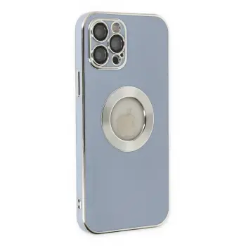 Lopard İphone 12 Pro Kılıf Store Silikon - Sierra Blue