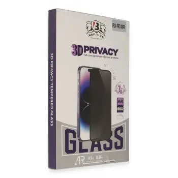 Lopard İphone 12 Pro Max Bilvis 3d Hayalet Cam Ekran Koruyucu