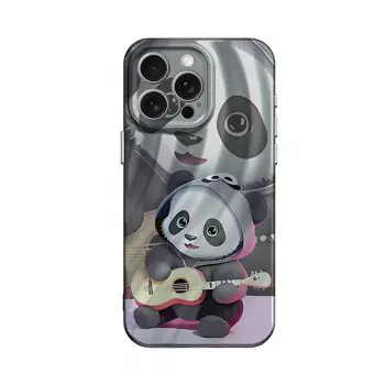 Lopard İphone 13 Pro Kılıf Crew Desenli Kapak - Panda