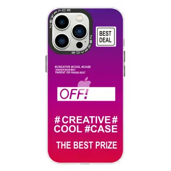 Lopard İphone 13 Pro Max Kılıf Estoril Desenli Kapak - Estoril - 9