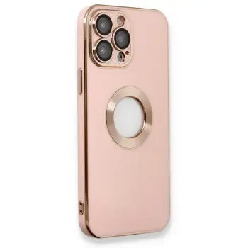 Lopard İphone 13 Pro Max Kılıf Store Silikon - Pembe