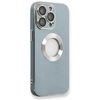 Lopard İphone 13 Pro Max Kılıf Store Silikon - Sierra Blue