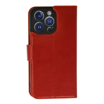 Lopard İphone 13 Pro Max Kılıf Trend S Plus Kapaklı Kılıf - Kırmızı