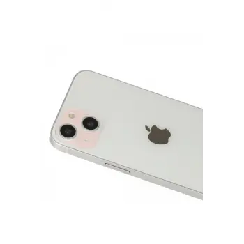 Lopard İphone 13 Rainbow Kamera Lens Koruma Cam - Rose Gold