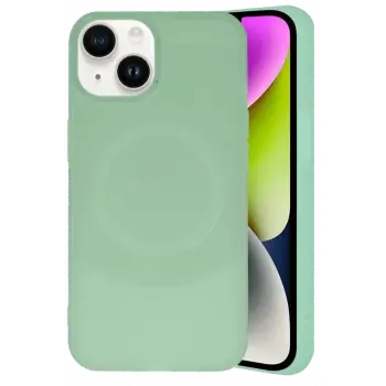 Lopard İphone 14 Kılıf Maya Karbon Kapak - Su Yeşili