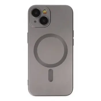 Lopard İphone 14 Kılıf Moshi Lens Magneticsafe Silikon - Füme
