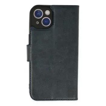 Lopard İphone 14 Plus Kılıf Trend S Plus Kapaklı Kılıf - Lacivert
