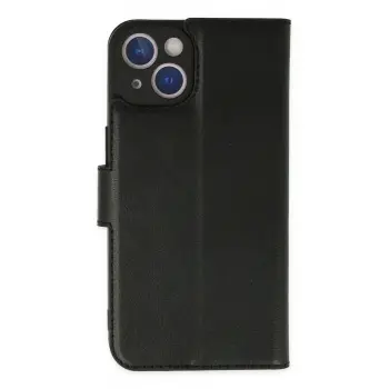 Lopard İphone 14 Plus Kılıf Trend S Plus Kapaklı Kılıf - Siyah