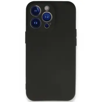 Lopard İphone 14 Pro Kılıf First Silikon - Siyah