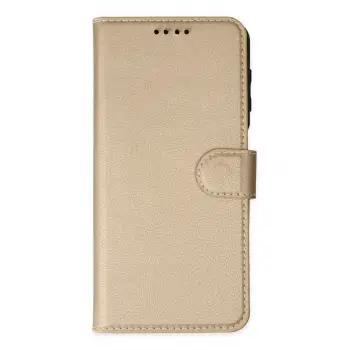 Lopard İphone 14 Pro Kılıf Trend S Plus Kapaklı Kılıf - Gold