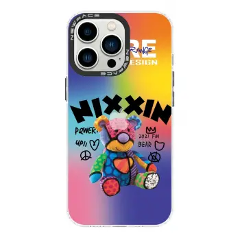 Lopard İphone 14 Pro Max Kılıf Estoril Desenli Kapak - Estoril - 11