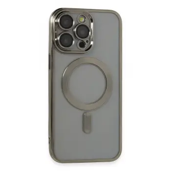 Lopard İphone 14 Pro Max Kılıf Kross Magneticsafe Kapak - Titan Gri