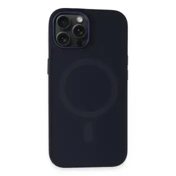 Lopard İphone 14 Pro Max Kılıf Oslo Magsafe Kapak - Lacivert