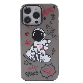 Lopard İphone 14 Pro Max Kılıf Prada Desenli Kapak - Prada Siyah - 1