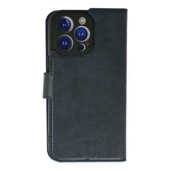 Lopard İphone 14 Pro Max Kılıf Trend S Plus Kapaklı Kılıf - Lacivert