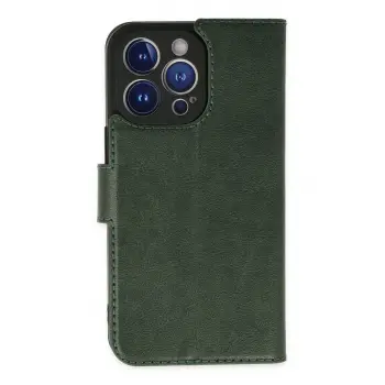 Lopard İphone 14 Pro Max Kılıf Trend S Plus Kapaklı Kılıf - Yeşil