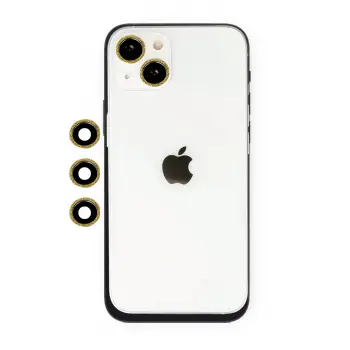 Lopard İphone 14 Shine Kamera Lens - Gold
