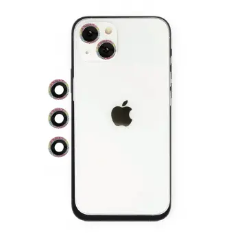 Lopard İphone 14 Shine Kamera Lens - Rainbow
