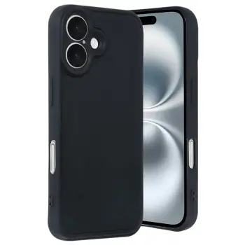 Lopard İphone 16 Kılıf Aras Deri Kapak - Siyah