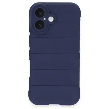 Lopard İphone 16 Kılıf Optimum Silikon - Lacivert