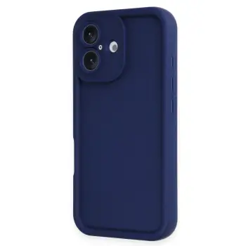 Lopard İphone 16 Kılıf Viera Silikon - Lacivert