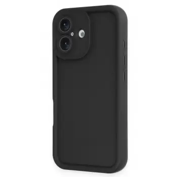 Lopard İphone 16 Kılıf Viera Silikon - Siyah