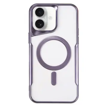 Lopard İphone 16 Plus Kılıf Boyi Magsafe Silikon Kapak - Derin Mor