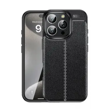 Lopard İphone 16 Pro Kılıf Auto Focus Kapak - Siyah