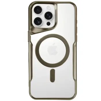 Lopard İphone 16 Pro Kılıf Boyi Magsafe Silikon Kapak - Desert