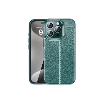 Lopard İphone 16 Pro Max Kılıf Auto Focus Kapak - Koyu Yeşil